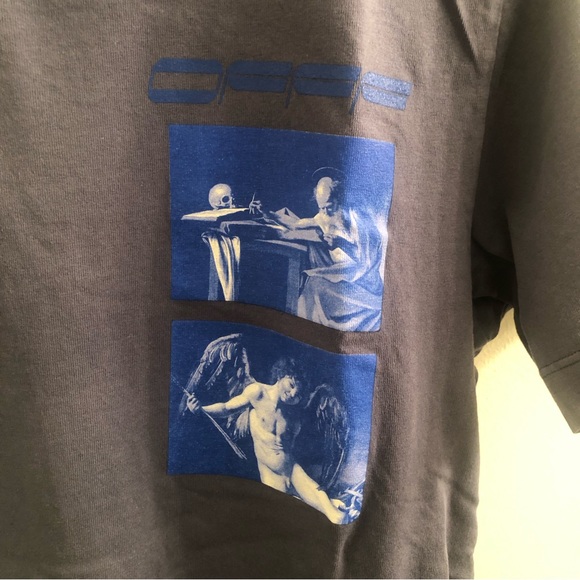 Off-white Hardcore Caravaggio Shirt in Blue/Blue (size XS) - Picture 4 of 10